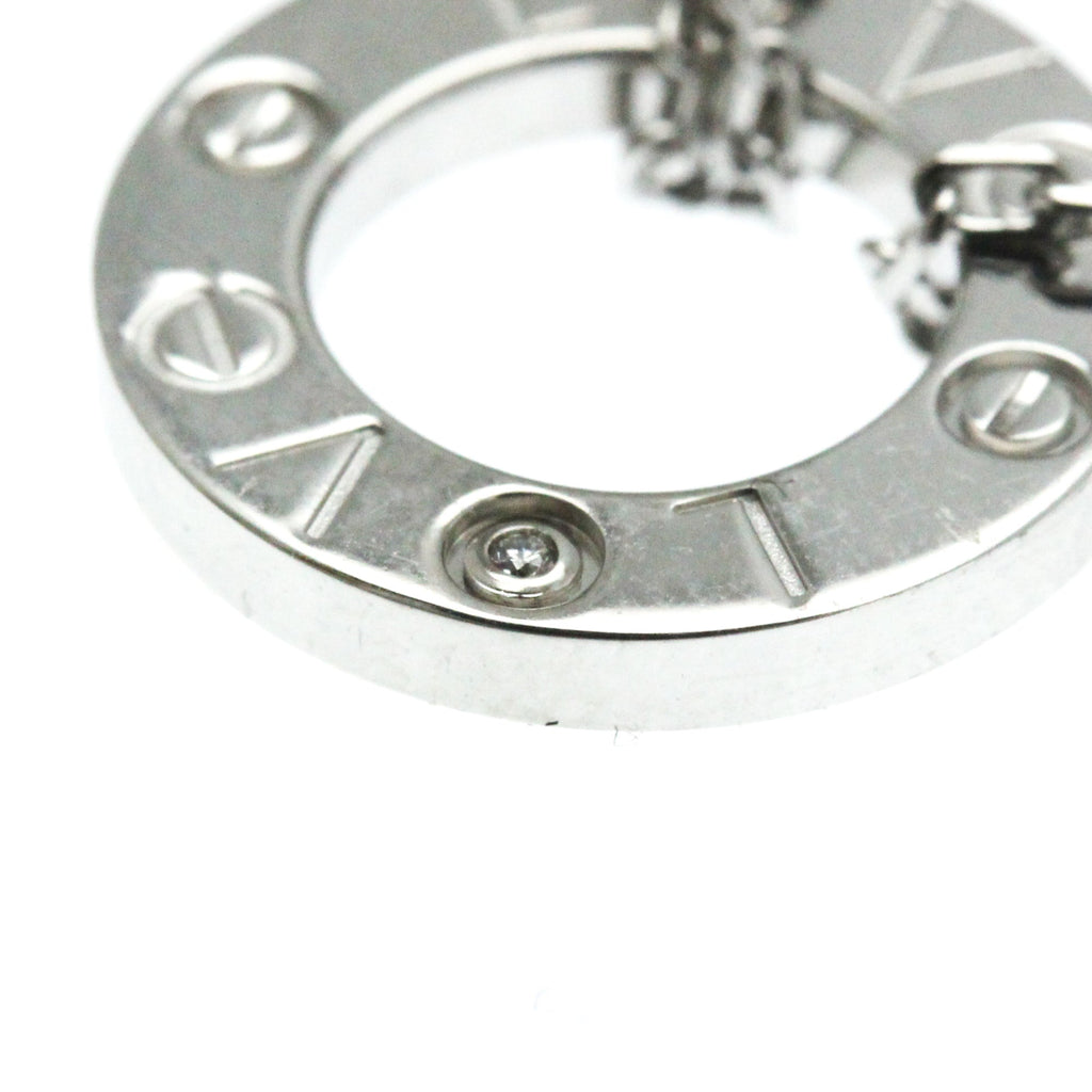 Pendant Necklace 18K White Gold with Diamond