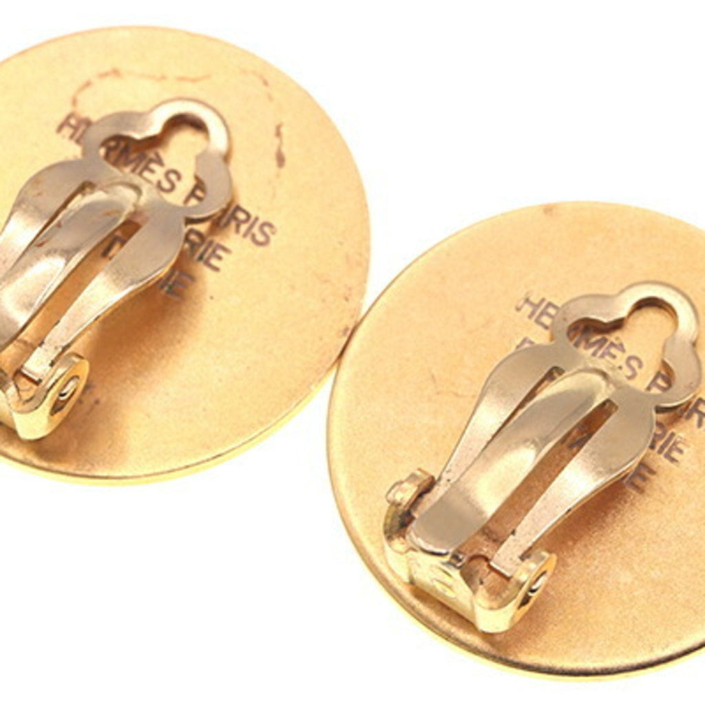 Earrings Gold-Tone Metal