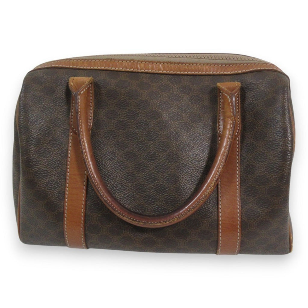 Boston Bag Triomphe Coated Canvas Small