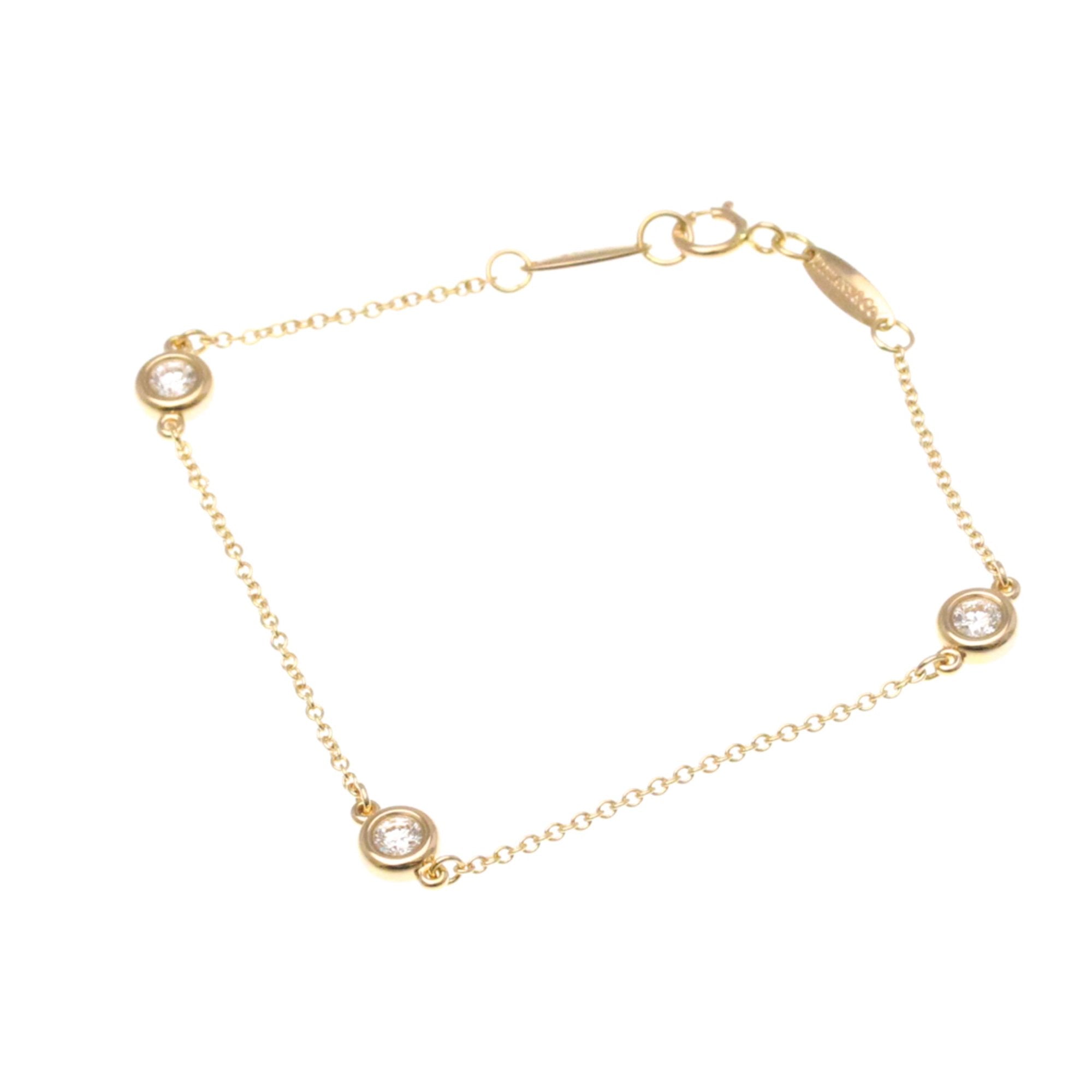 Elsa Peretti Diamonds By The Yard Pendant Necklace 18K Rose Gold and Diamond