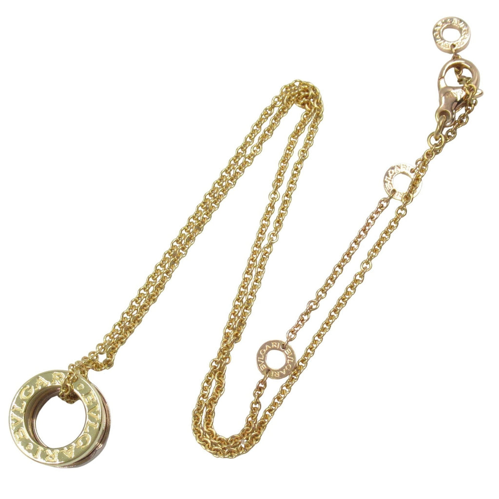 Pendant Necklace 18K Tricolor Gold