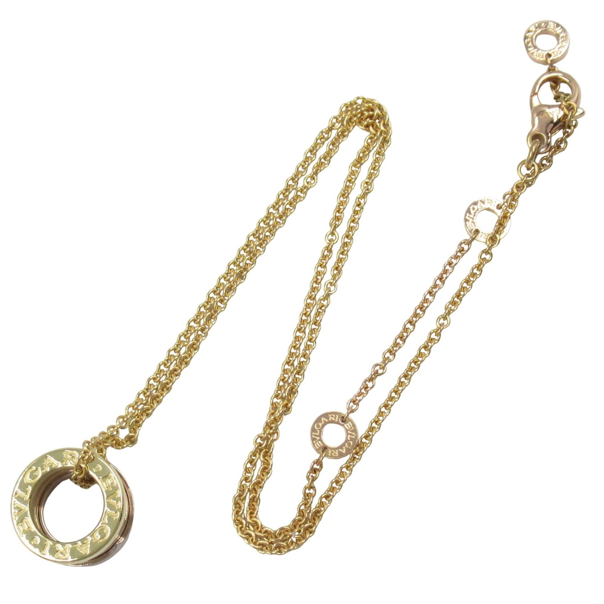 Pendant Necklace 18K Tricolor Gold