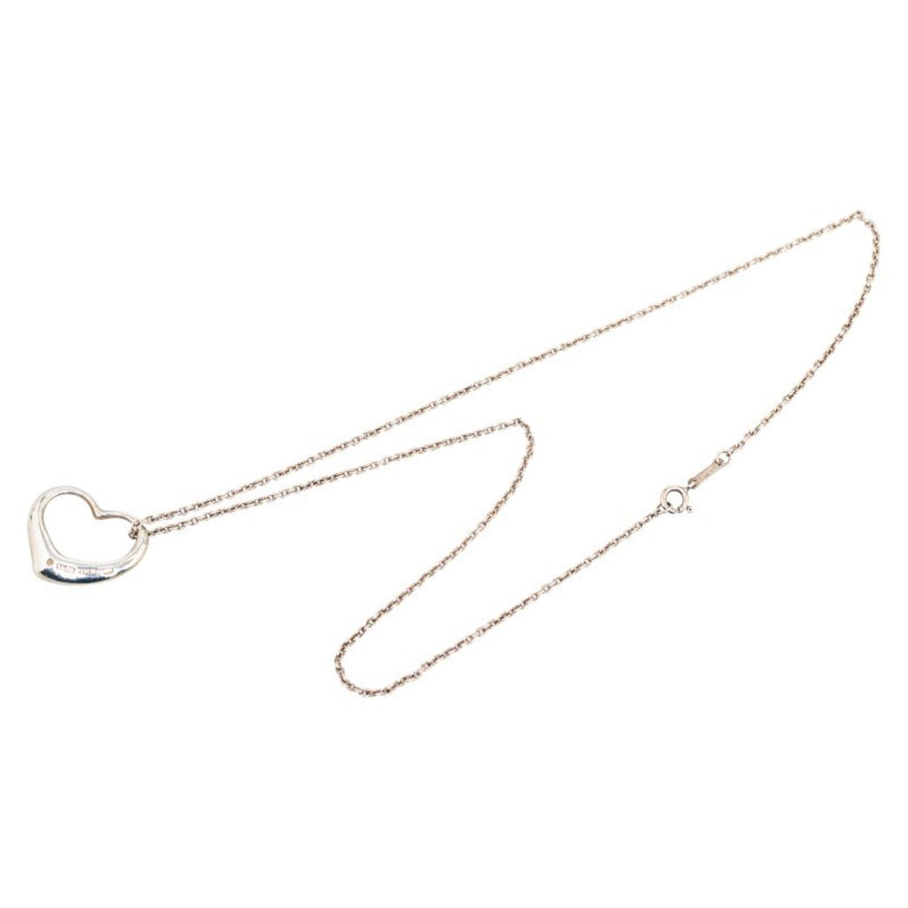Heart Pendant Necklace Sterling Silver