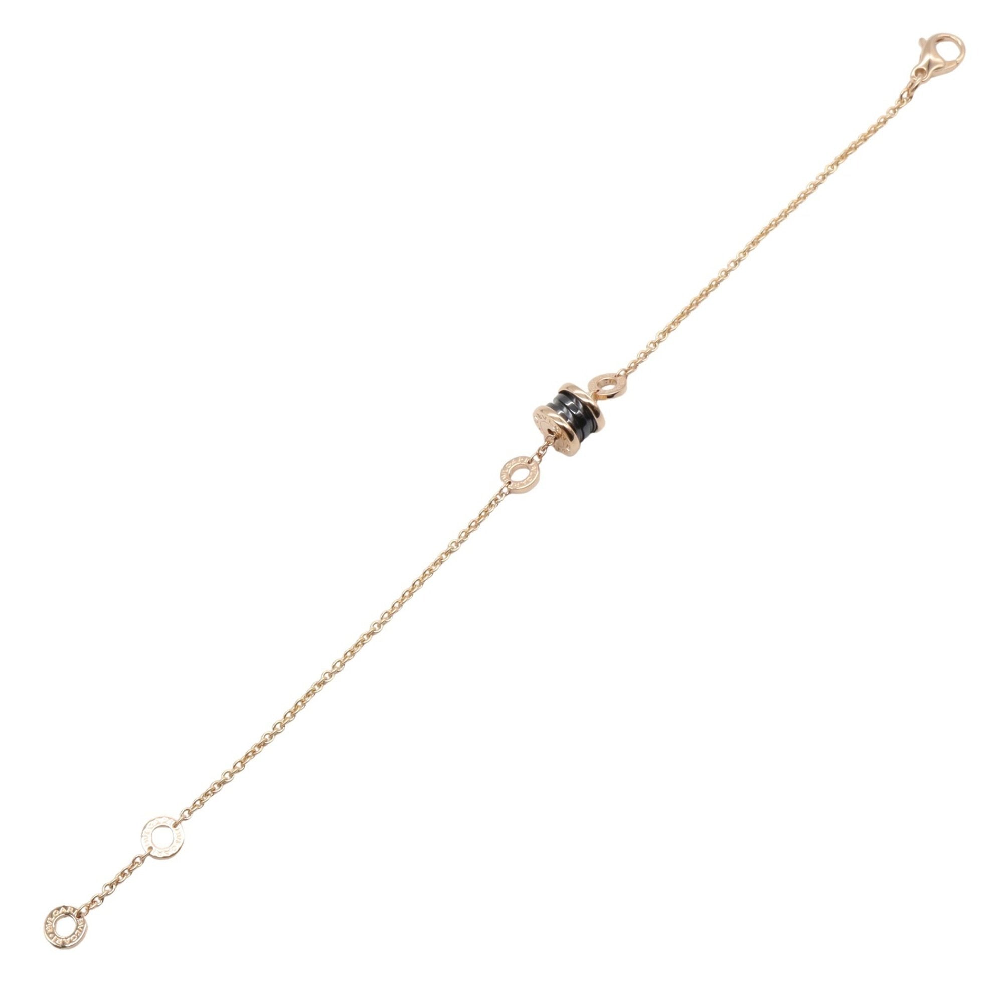 B.Zero1 Bracelet 18K Rose Gold and Ceramic Black