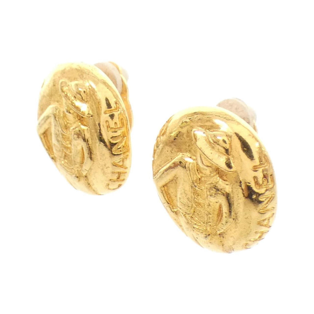 Earrings Gold-Tone Metal