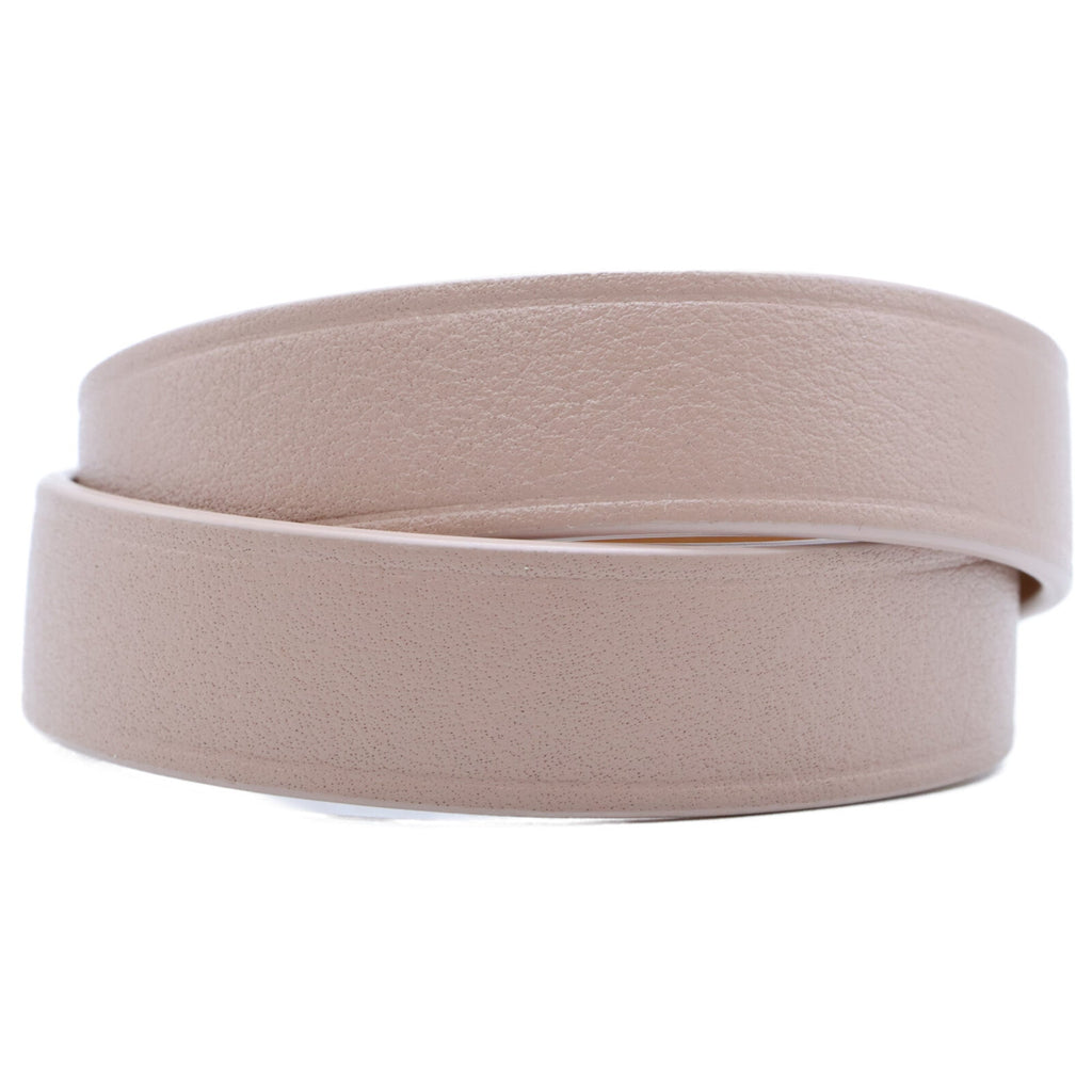 Charm Bracelet Leather Pink Beige
