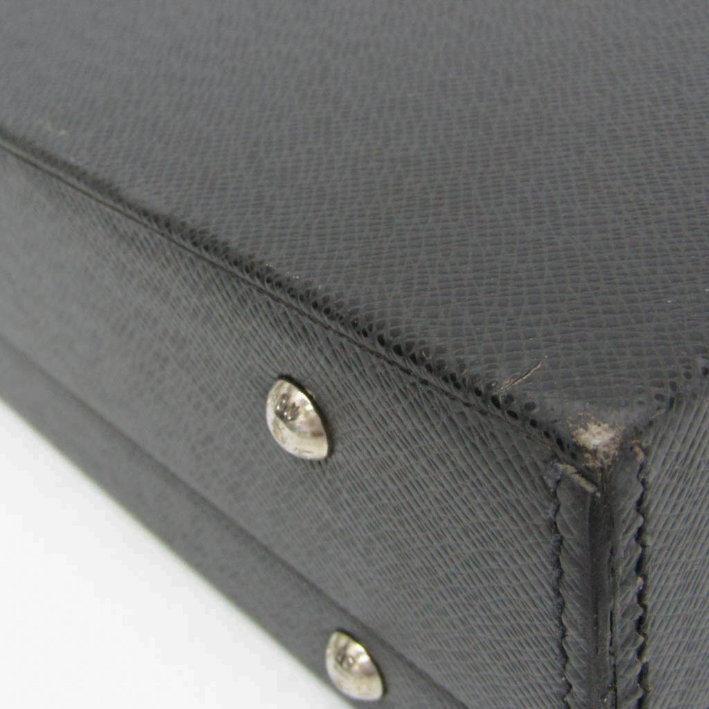 President Classeur Briefcase Taiga Leather