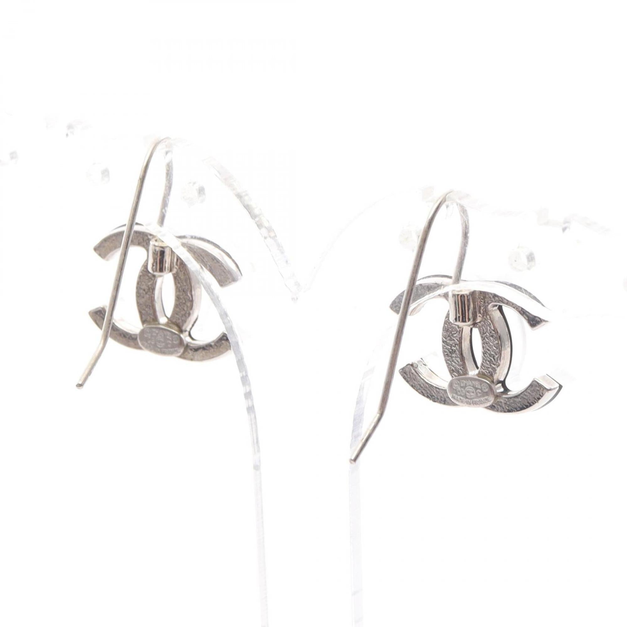 CC Logo Earrings Sterling Silver