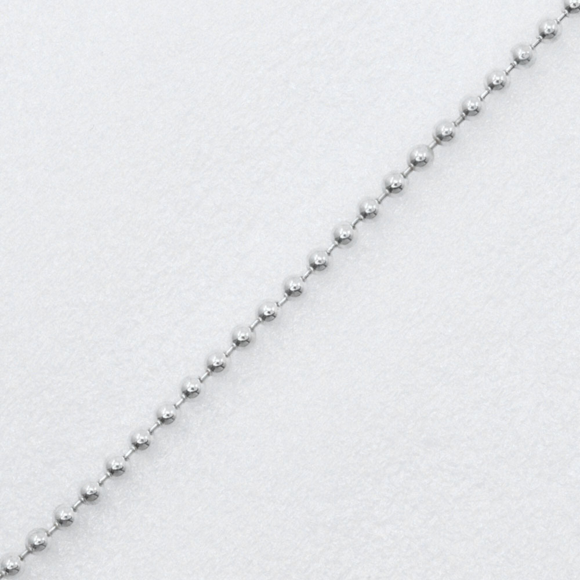 Roman Cross Pendant Necklace Sterling Silver Ball Chain
