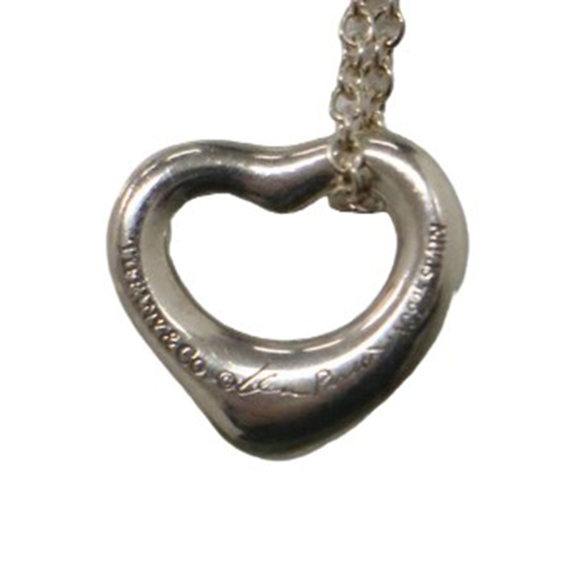 Elsa Peretti Heart Pendant Watch Sterling Silver 11