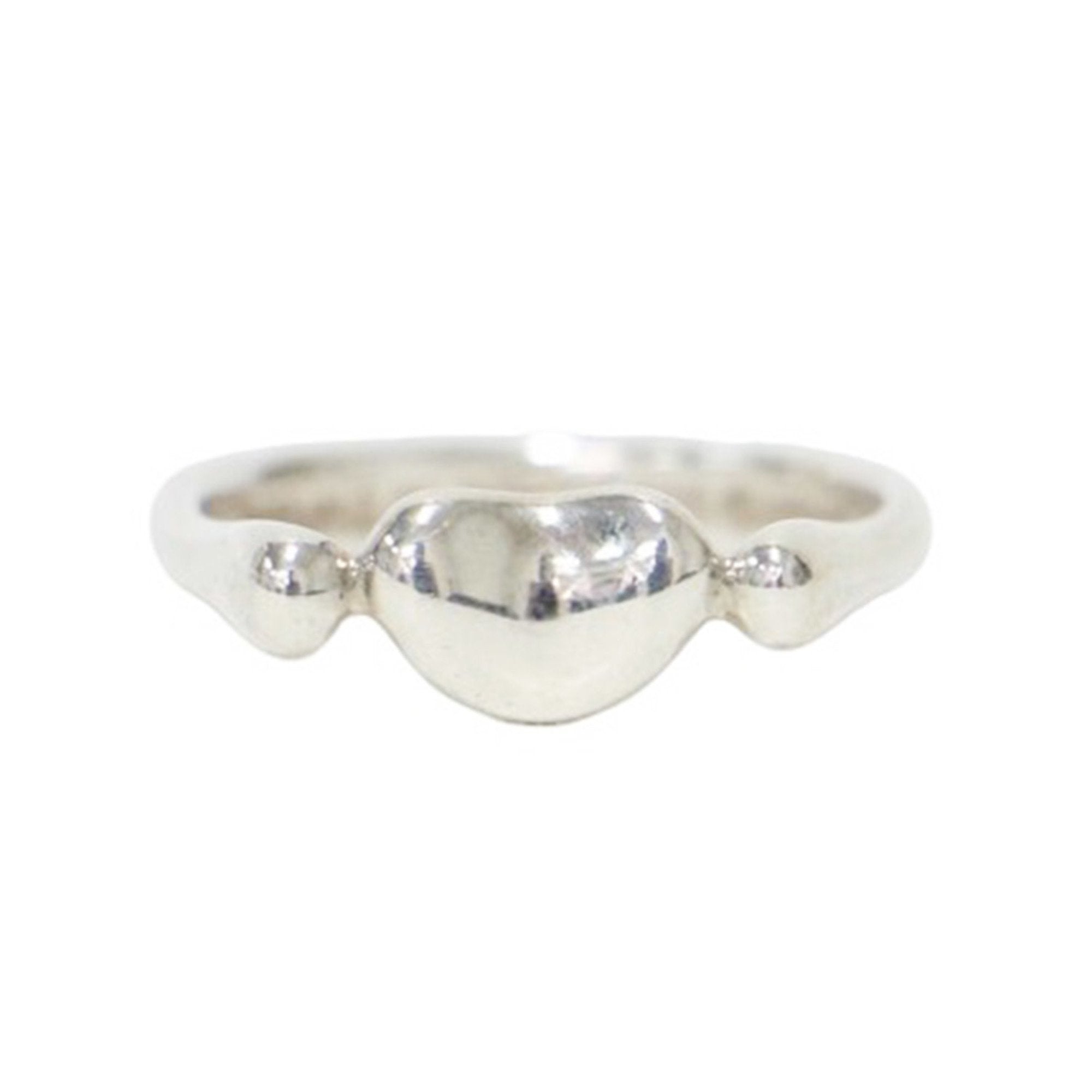 Bean Ring Sterling Silver