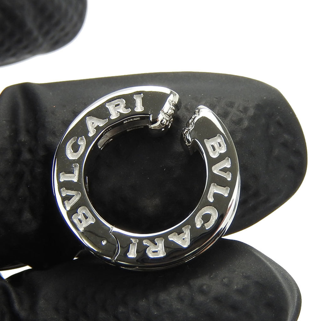 B.Zero1 Hoop Earrings 18K White Gold with Diamond 18K White Gold