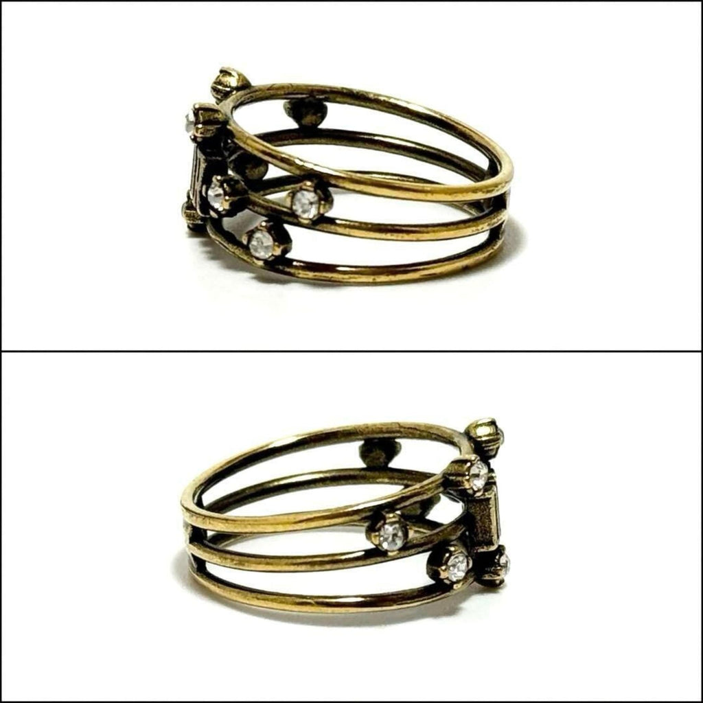 Ring Metal and Rhinestone