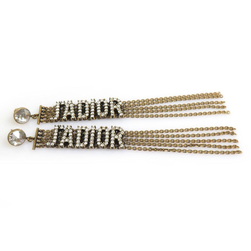 Earrings Gold-Tone Metal