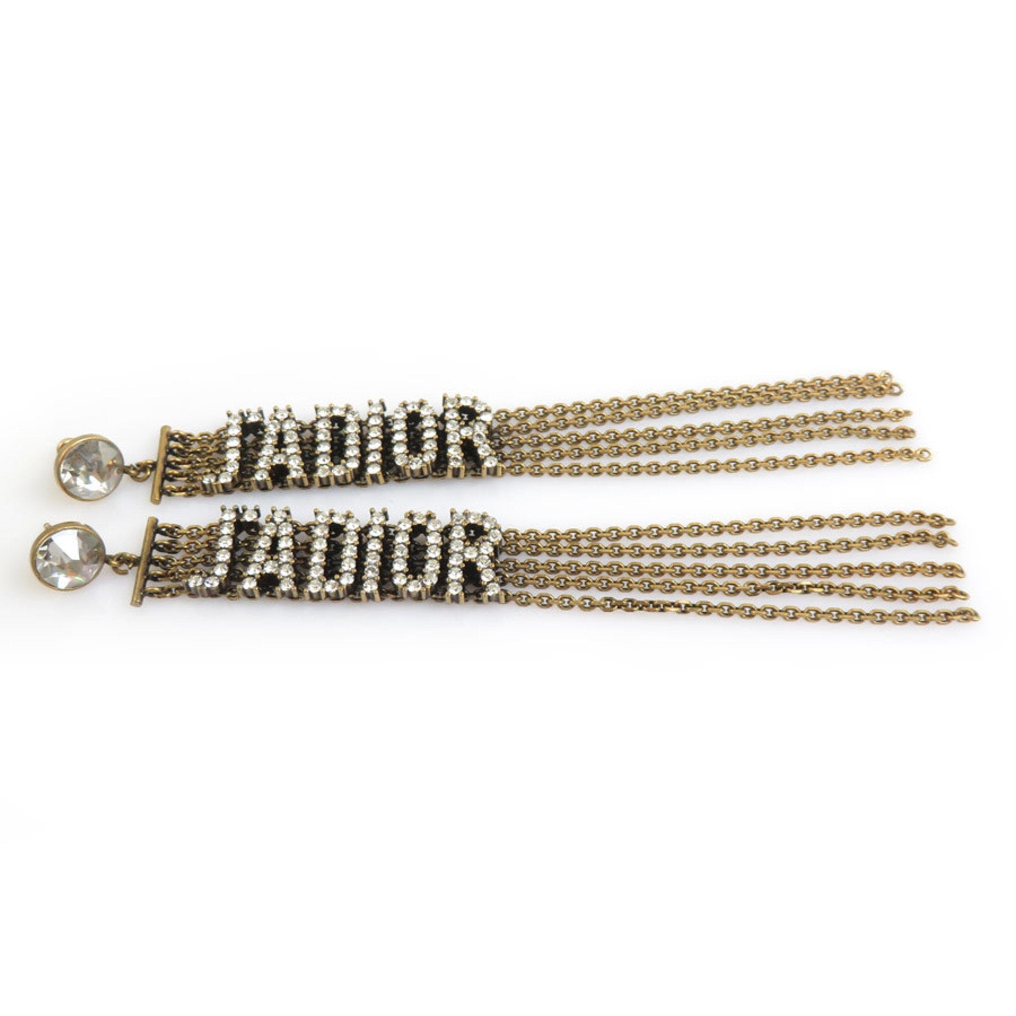 Earrings Gold-Tone Metal