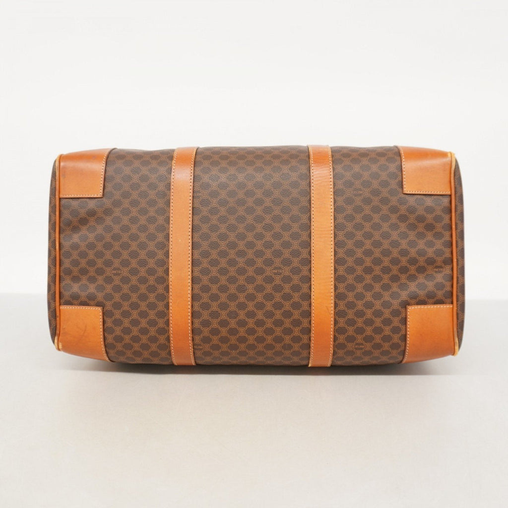 Vintage Duffle Bag Macadam Coated Canvas Large