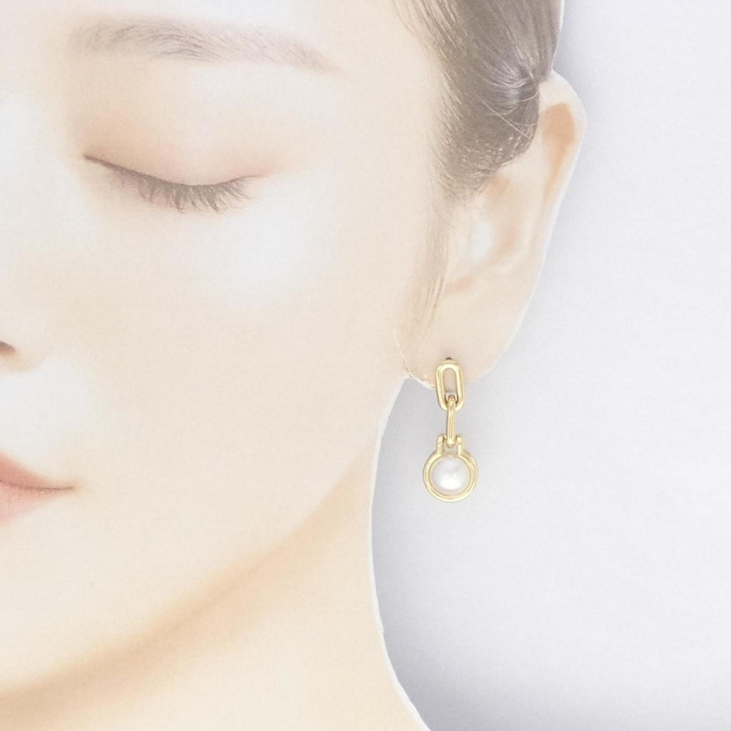 Earrings Pearl 18K Yellow Gold