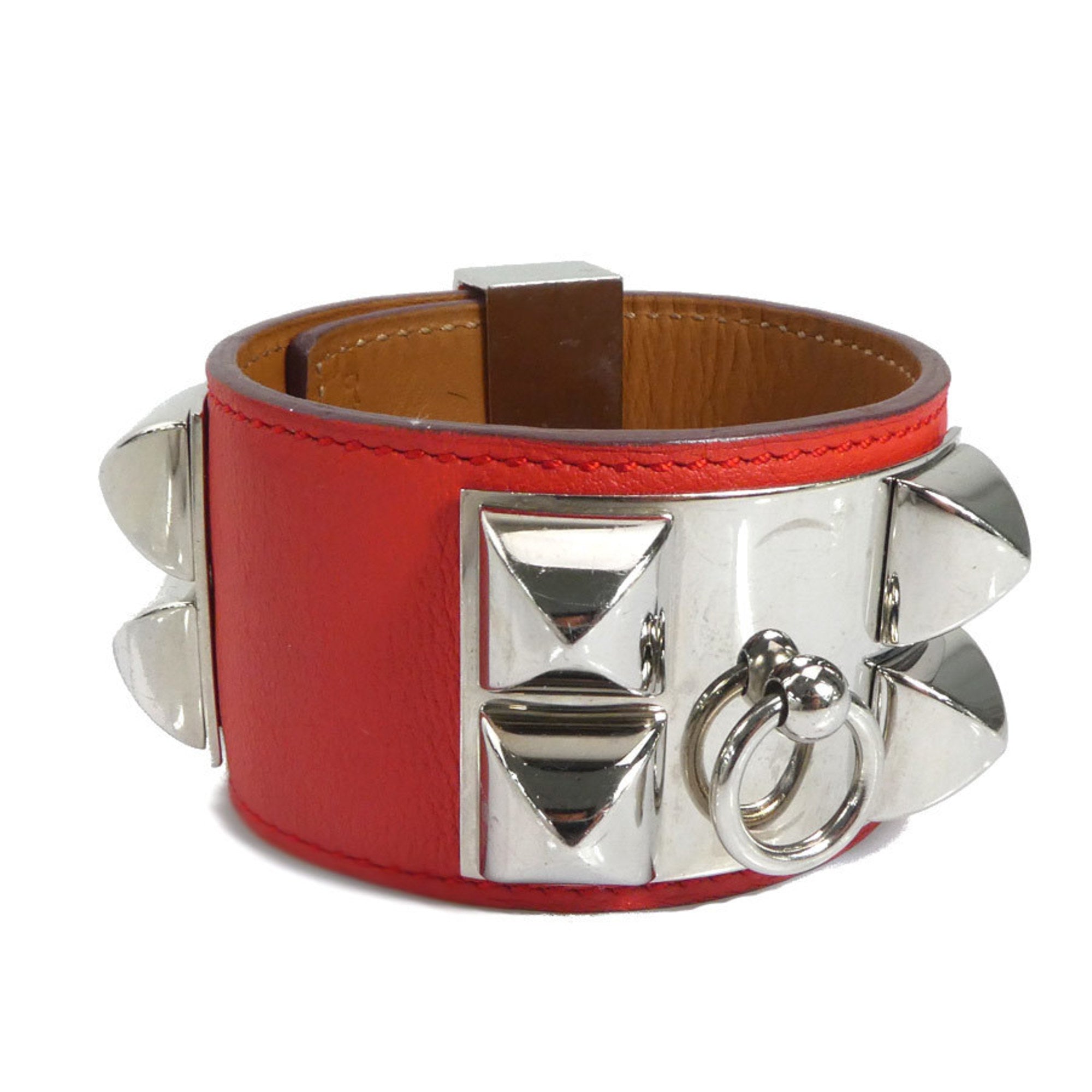 Collier de Chien Bracelet Leather and Metal