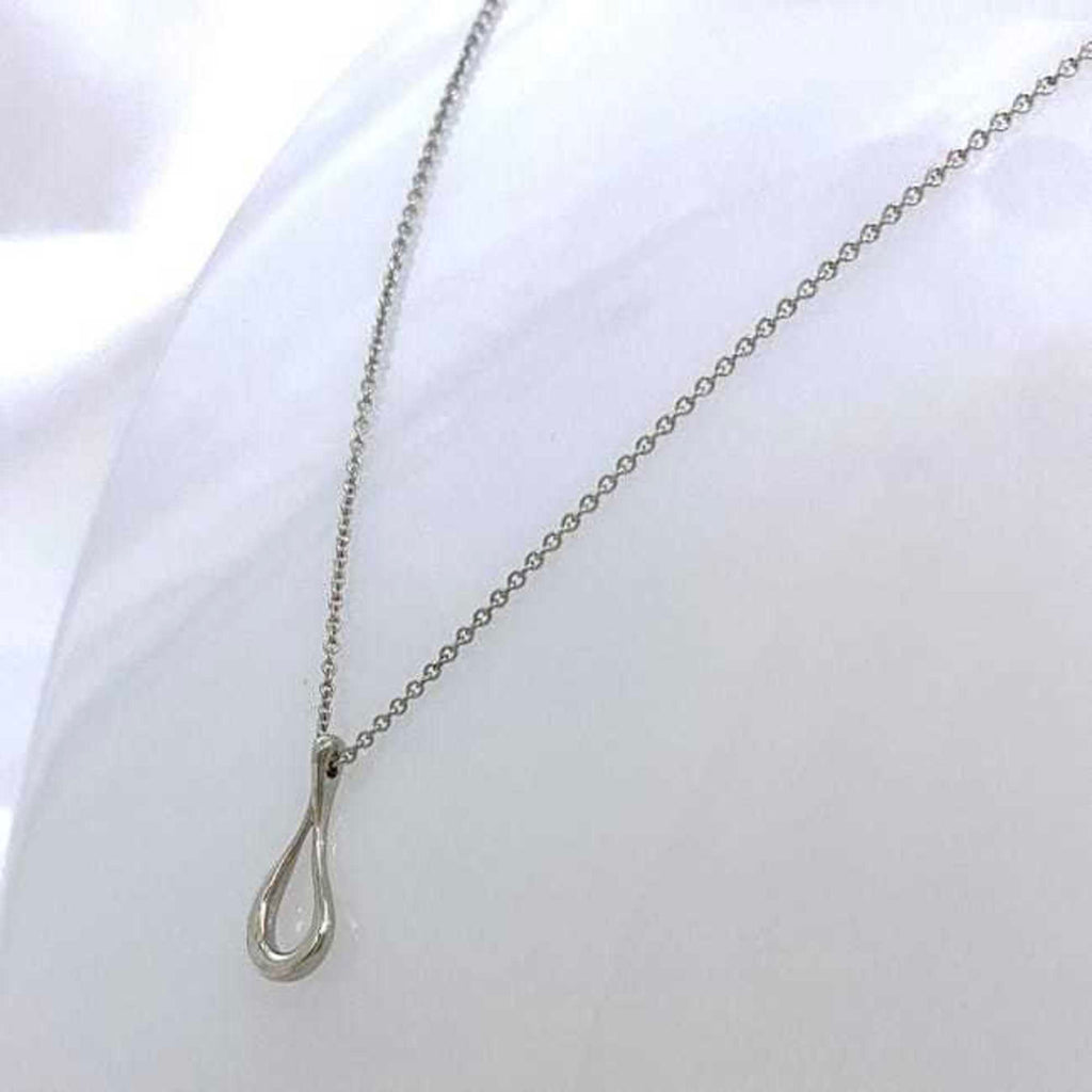 Elsa Peretti Pendant Necklace Sterling Silver 17mm