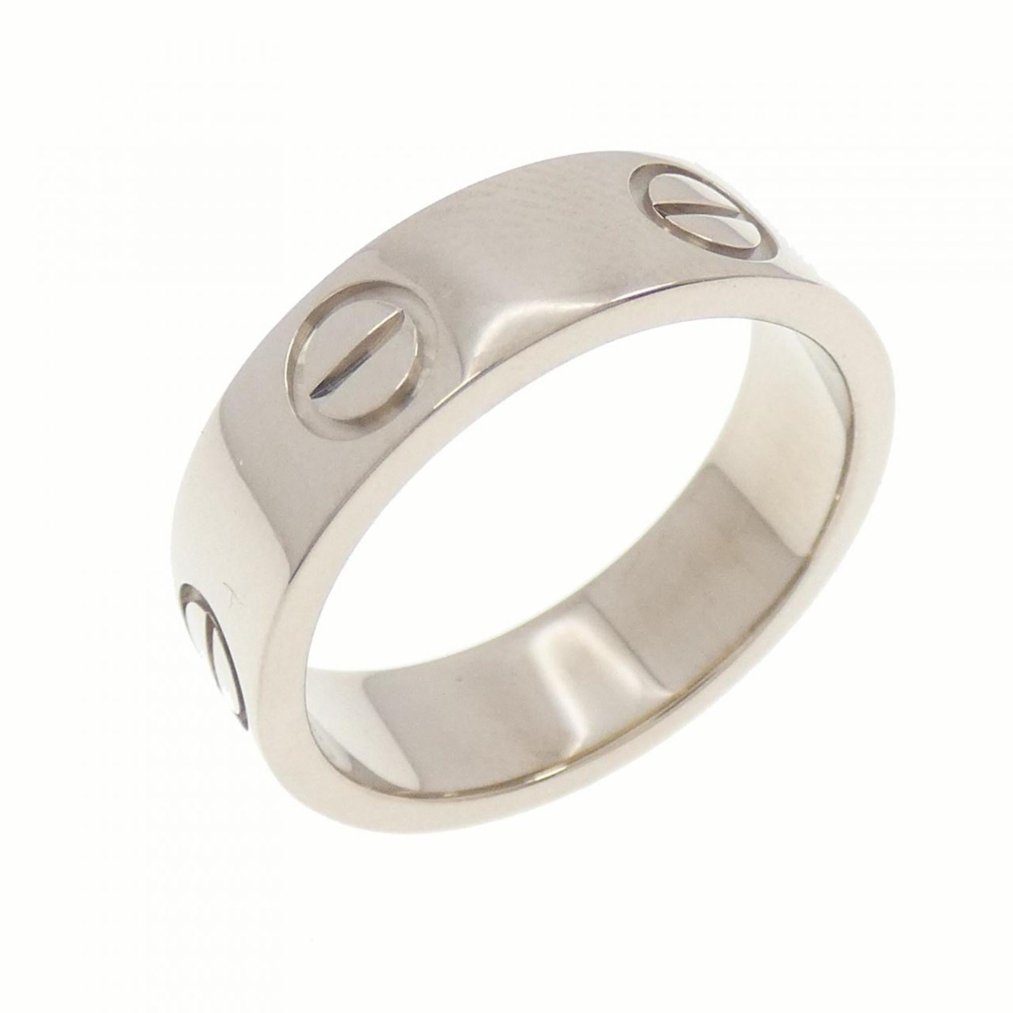 Love Ring 18K White Gold