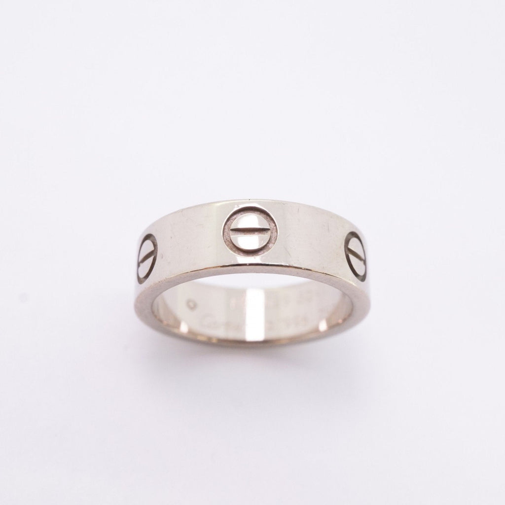 Love Ring 18K White Gold