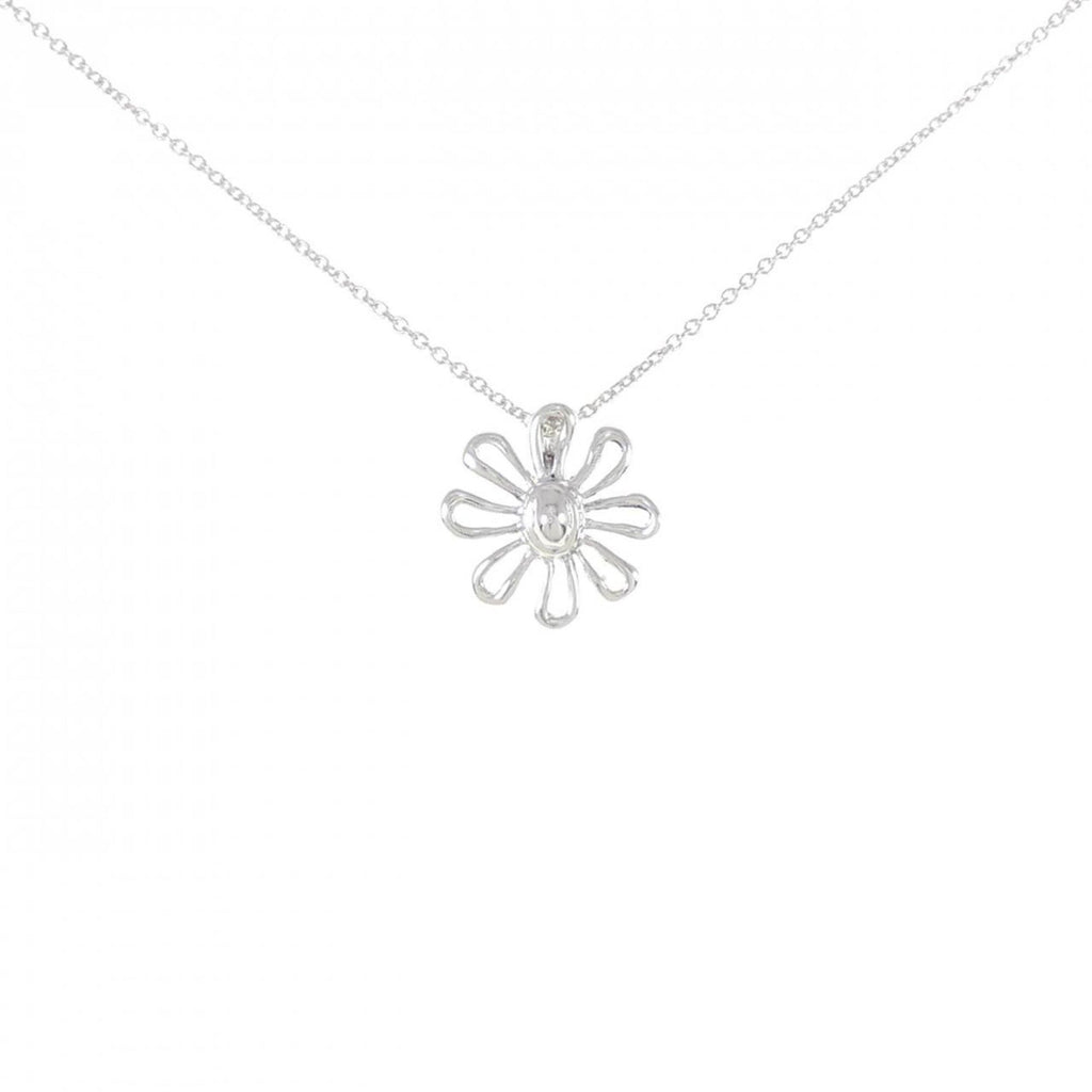 Daisy Pendant Necklace Sterling Silver