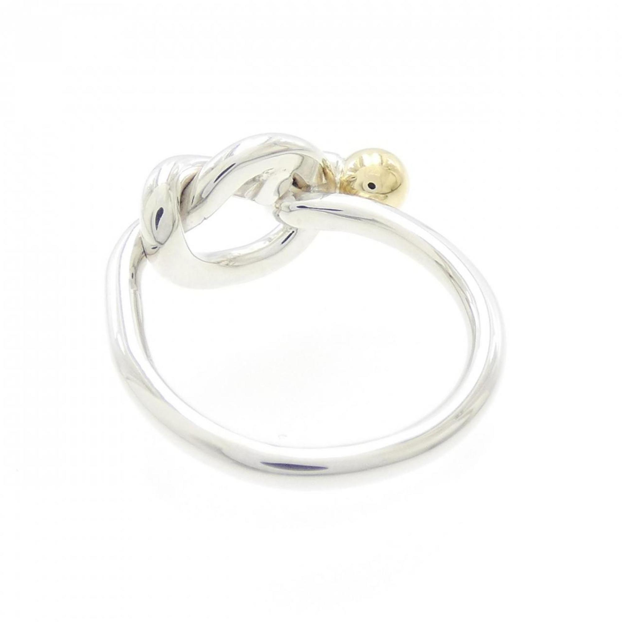 Ring Sterling Silver and 18K Yellow Gold