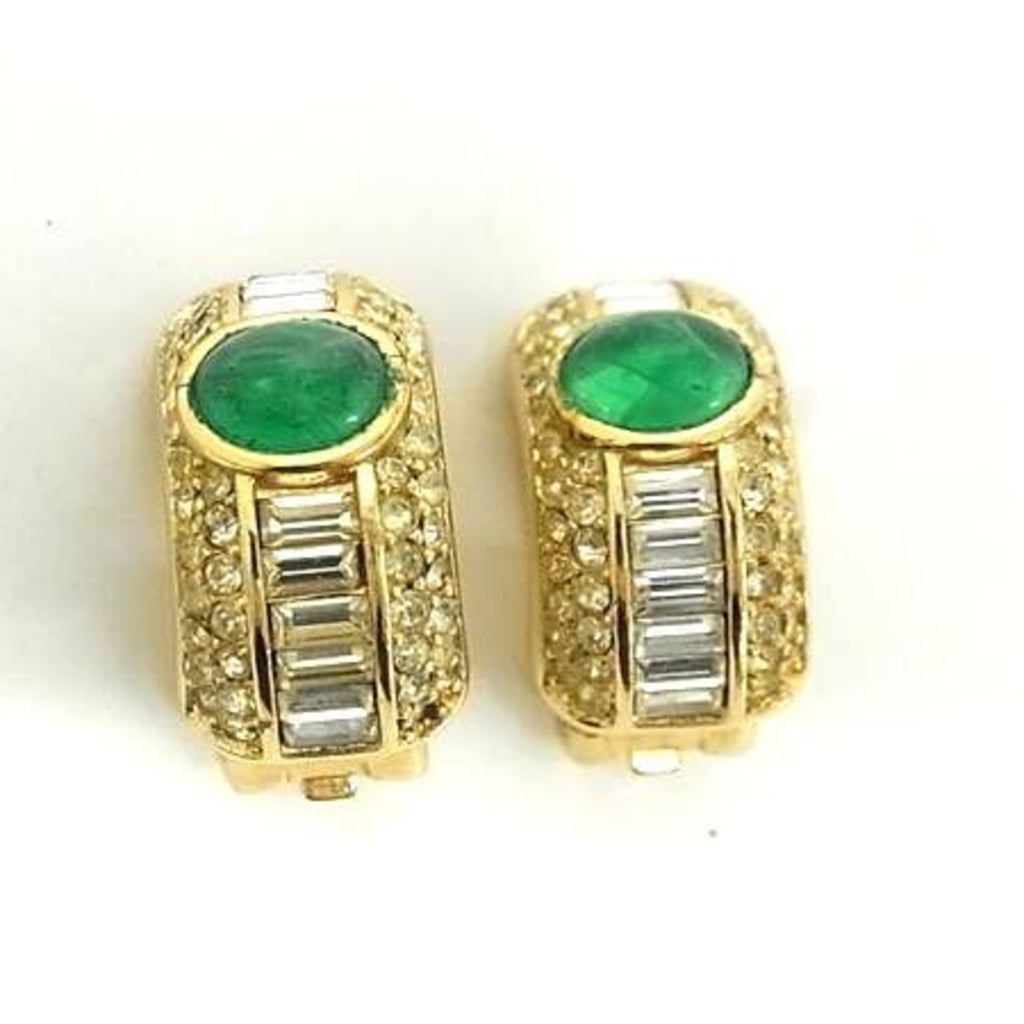 Clip-On Earrings Rhinestone Clip-On