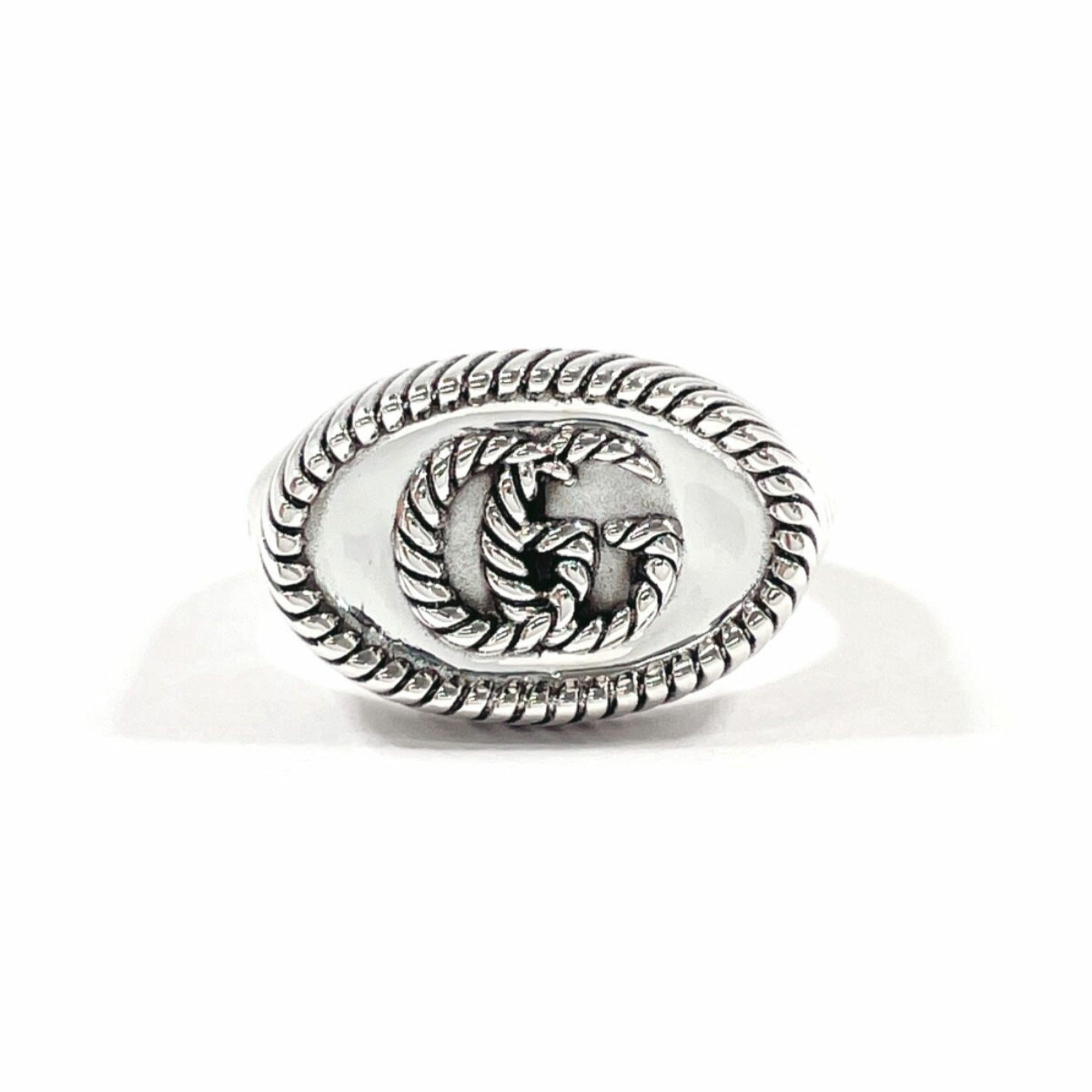 Double G Twist Ring Sterling Silver