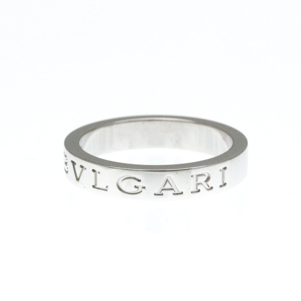 Band Ring 18K White Gold with Diamond