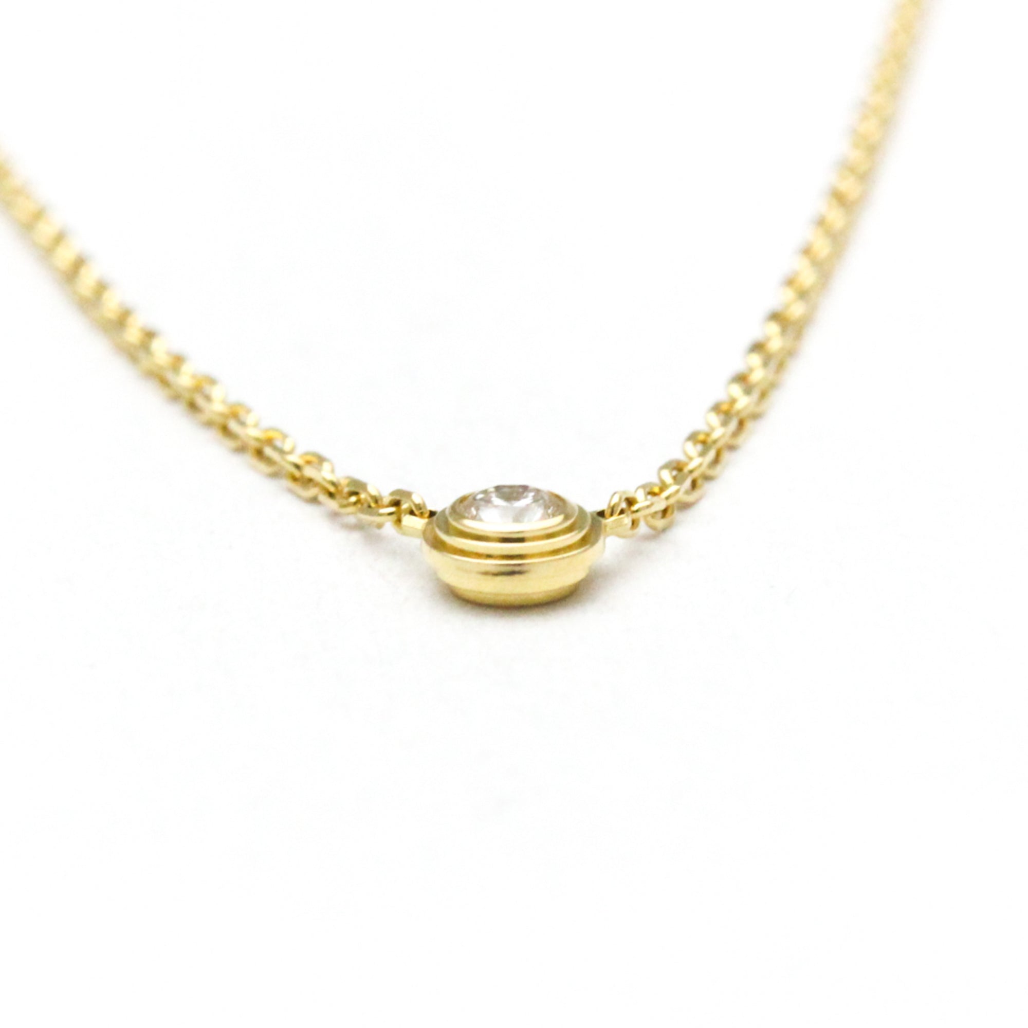 Pendant Necklace 18K Yellow Gold with Diamond