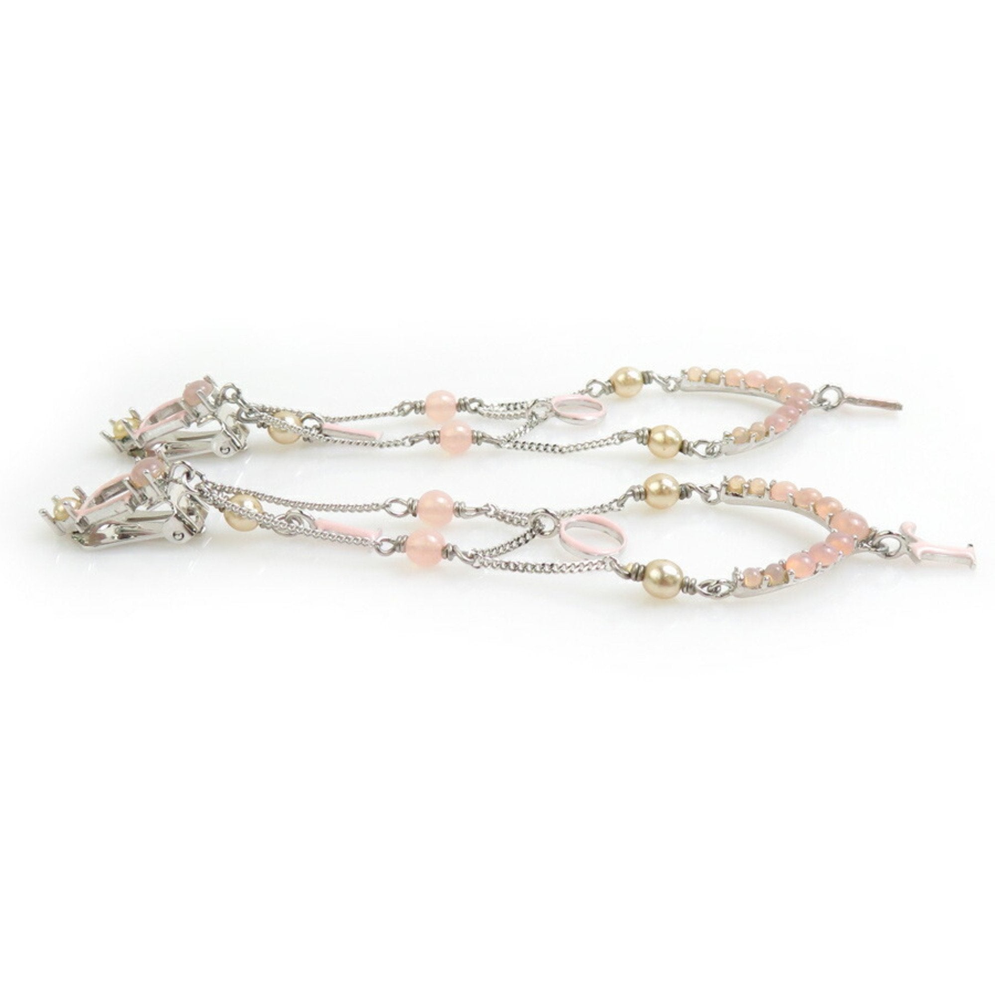 Earrings Silver-Tone Metal
