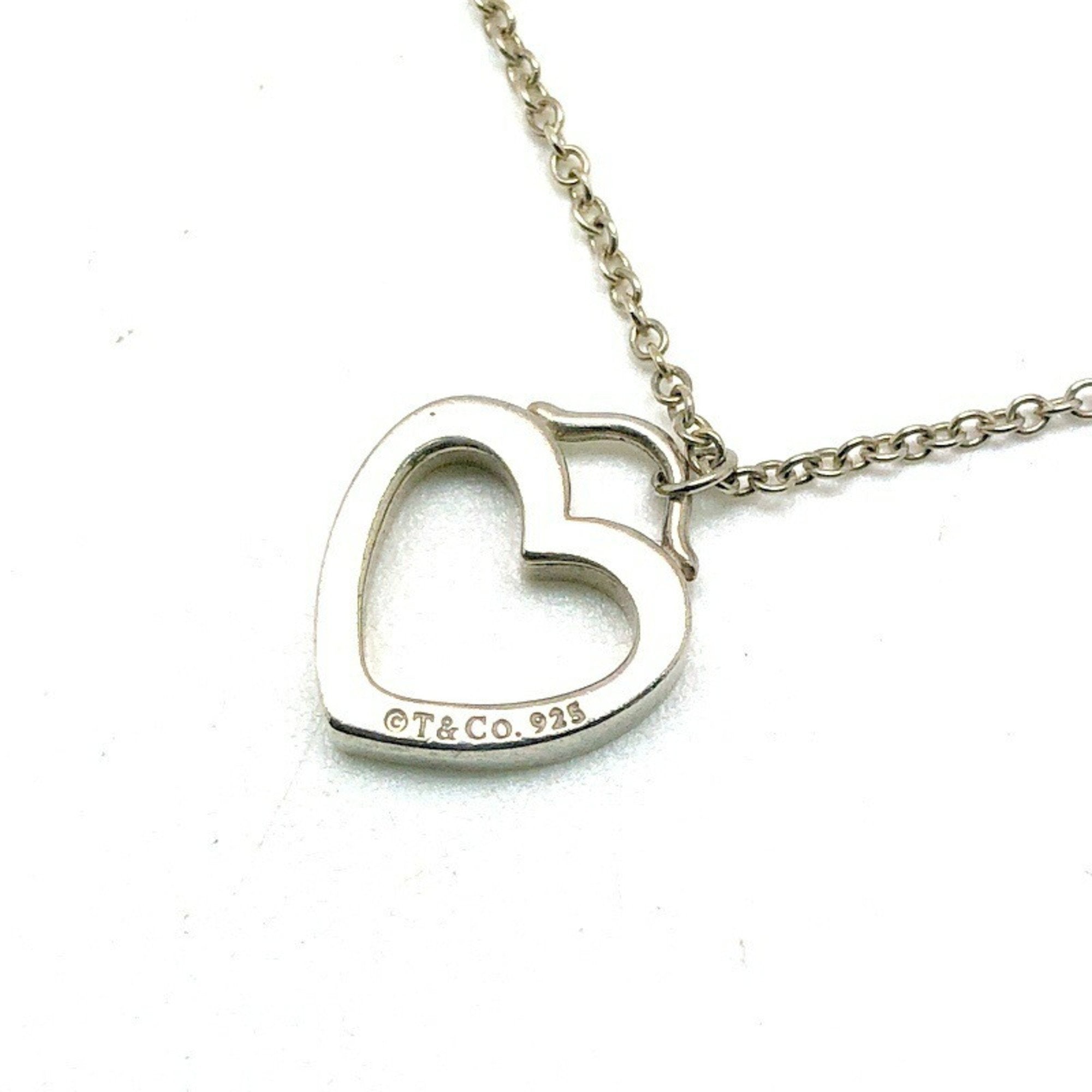 Heart Pendant Necklace 18K Gold and Sterling Silver