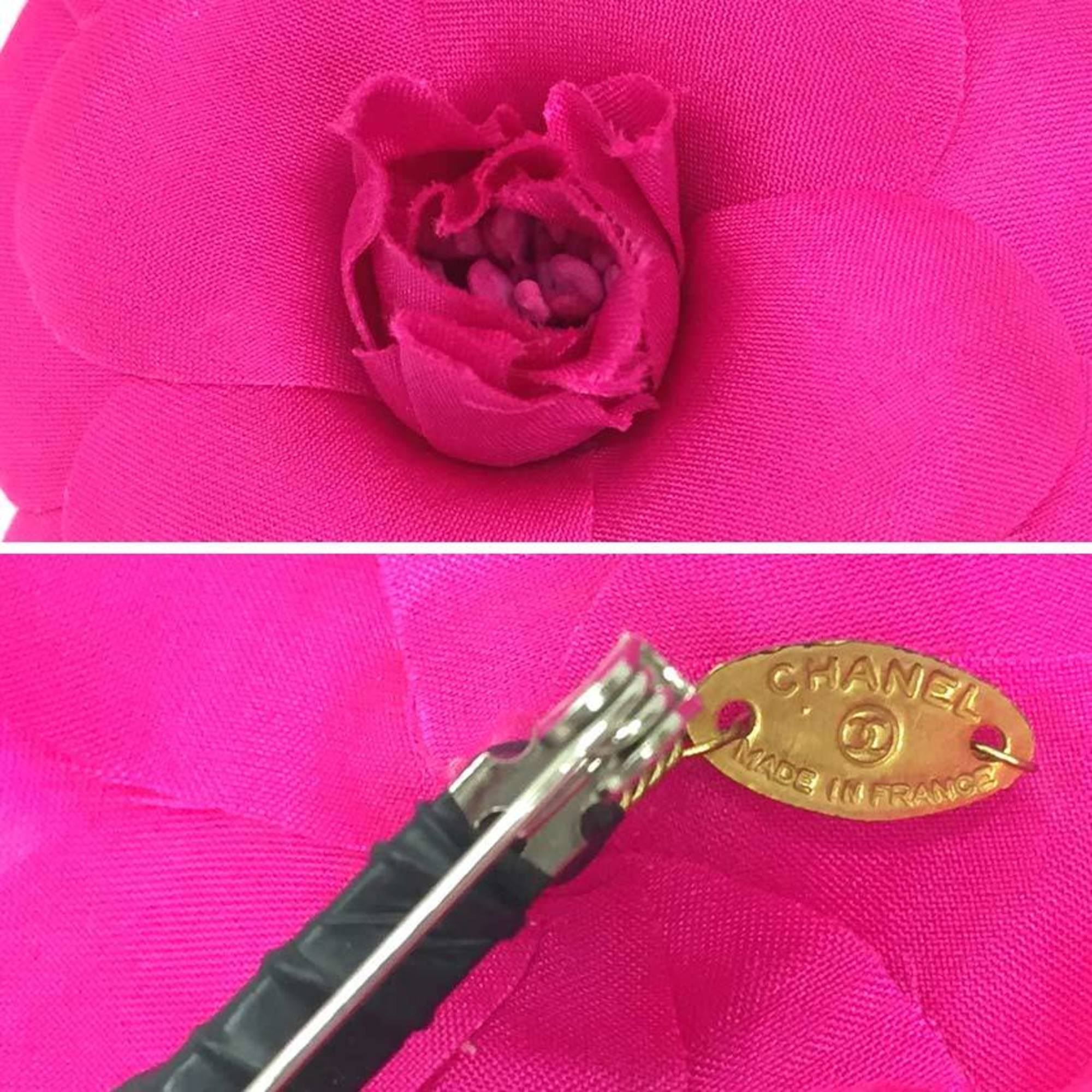 Camellia Brooch Pink