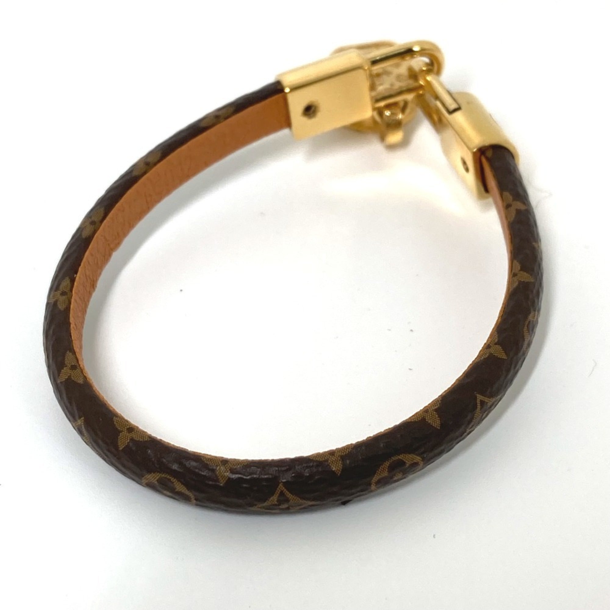 Monogram Bracelet Canvas Brown