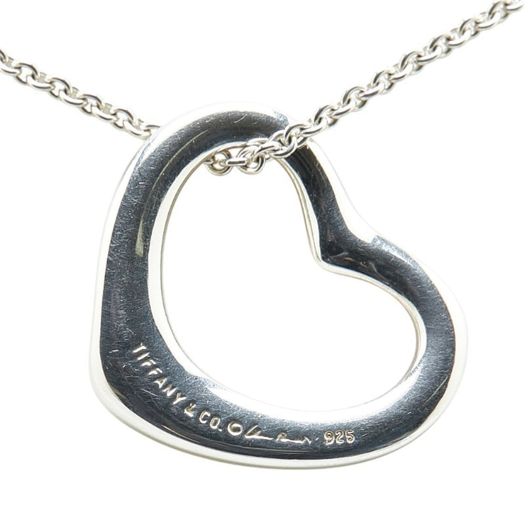 Heart Pendant Necklace Sterling Silver