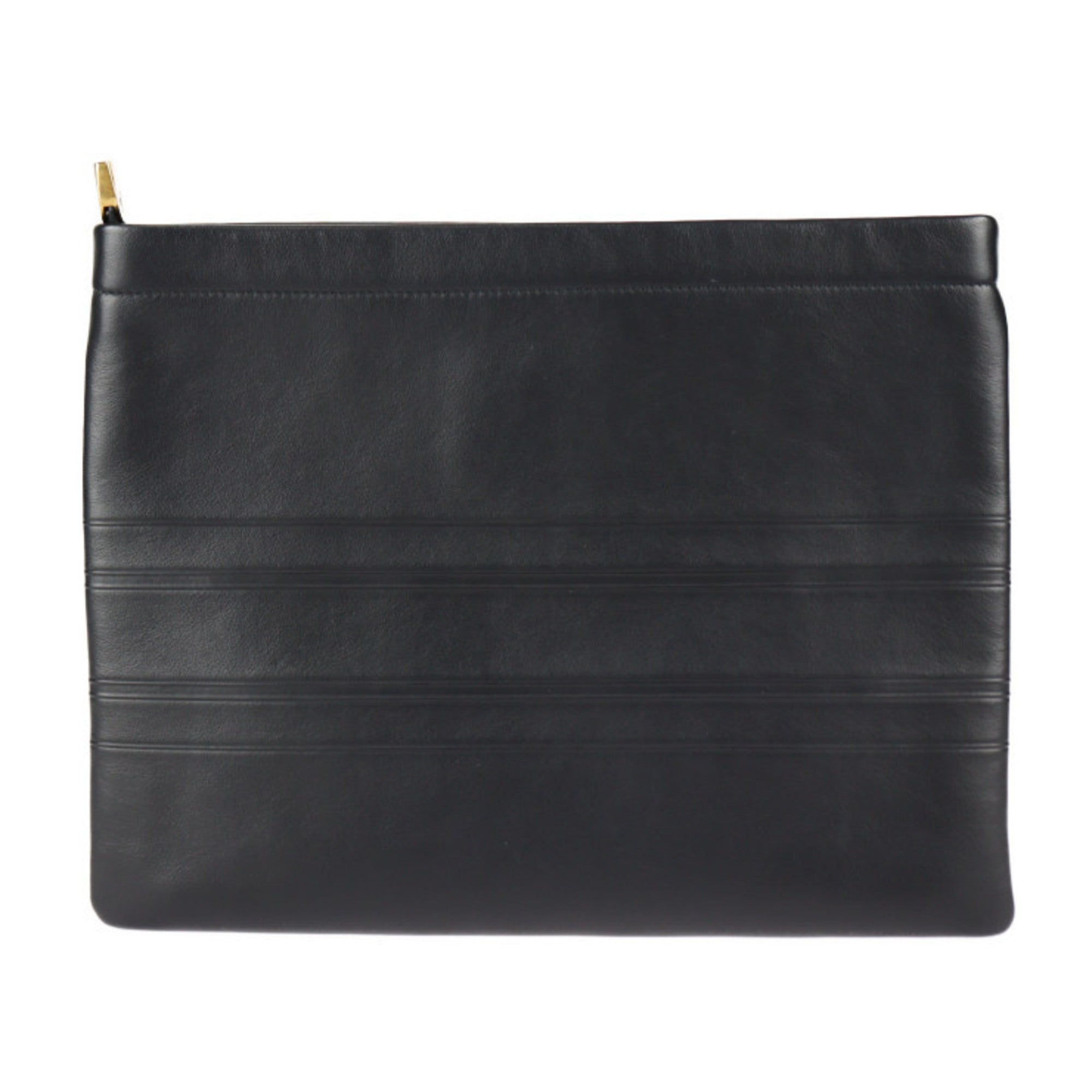 Book Tote Embossed Leather Large