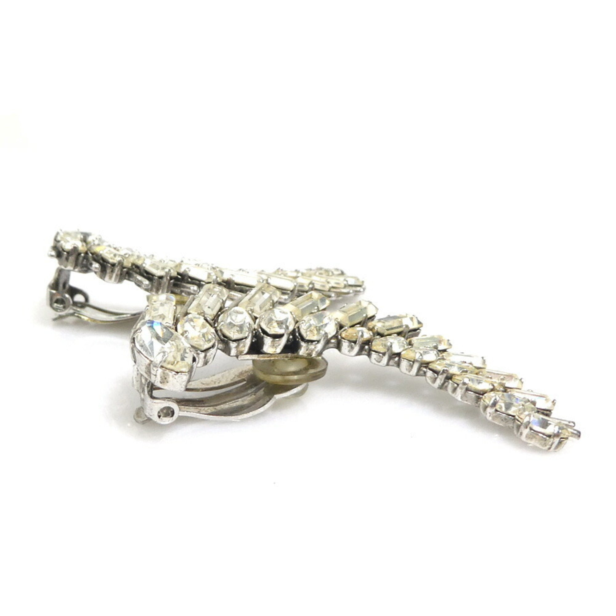 Earrings Silver-Tone Metal