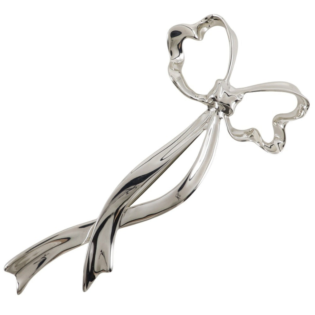 Ribbon Brooch Sterling Silver