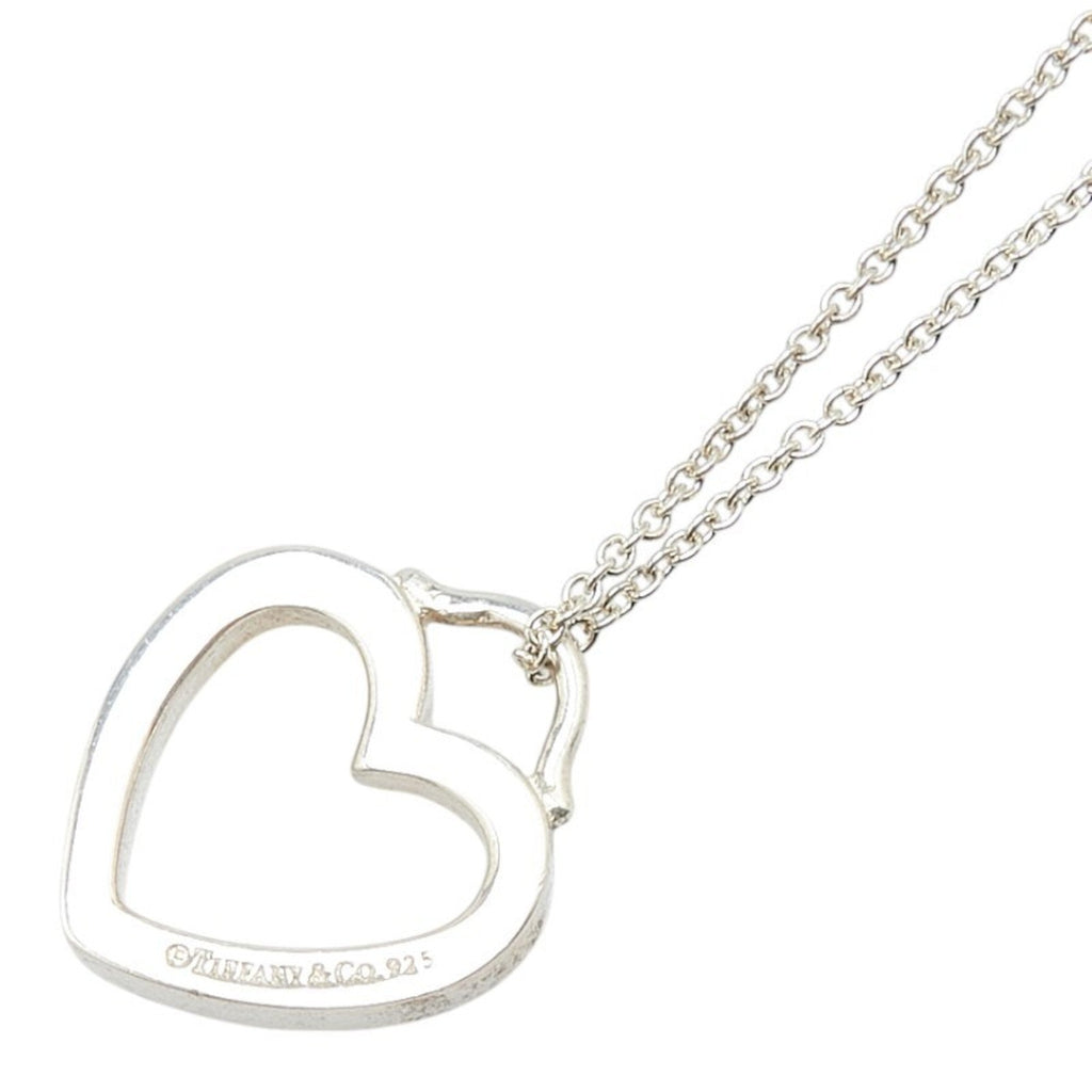 Sentimental Heart Pendant Necklace Sterling Silver