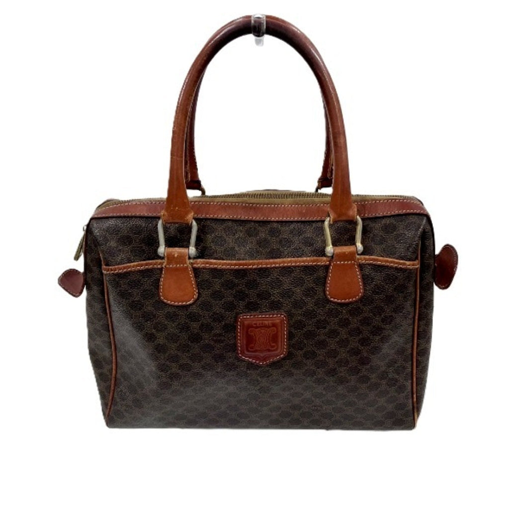 Vintage Duffle Bag Macadam Coated Canvas Large