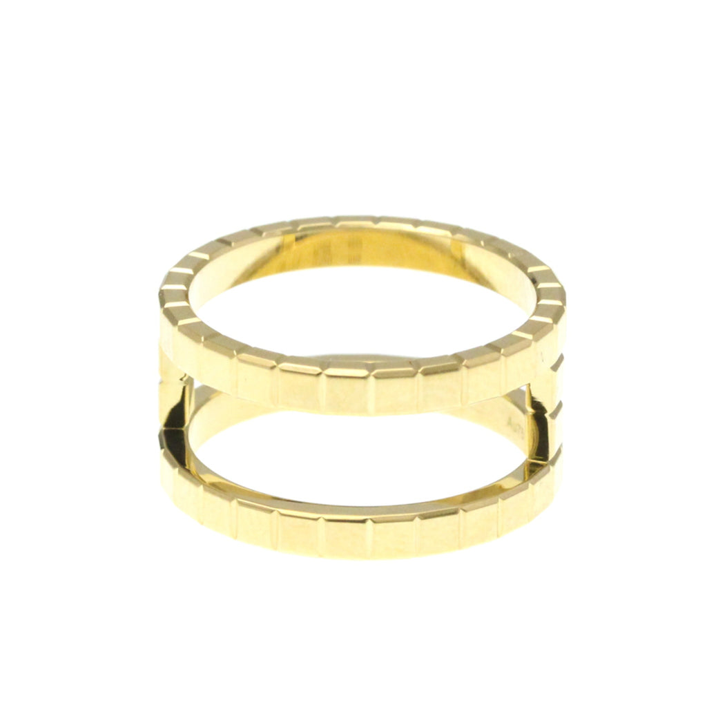 Ice Cube Ring 18K Yellow Gold with Diamond