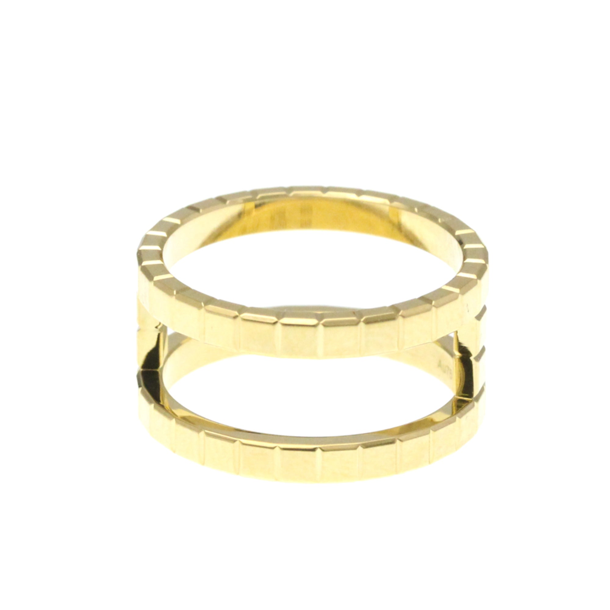 Ice Cube Ring 18K Yellow Gold with Diamond