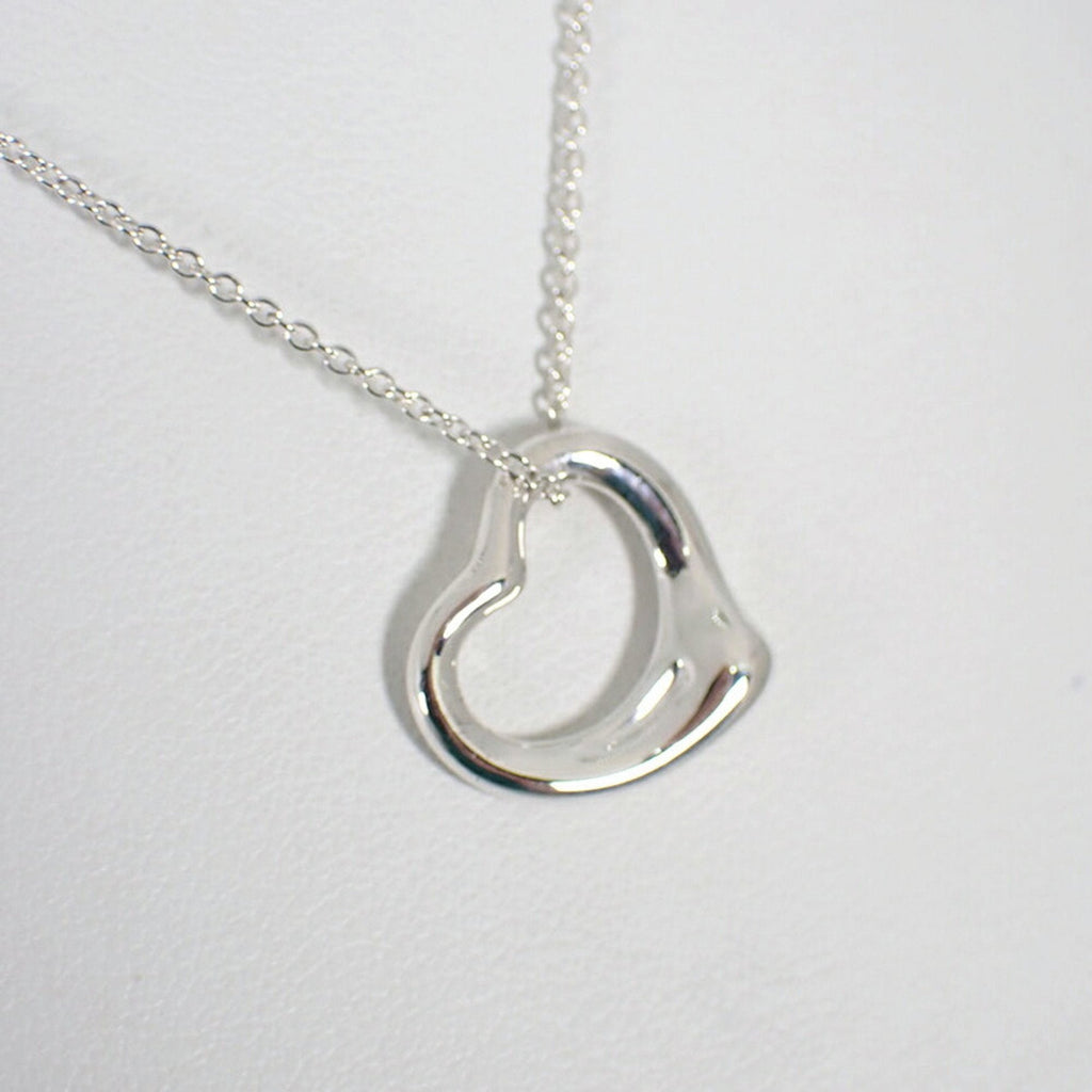 Heart Pendant Necklace Sterling Silver