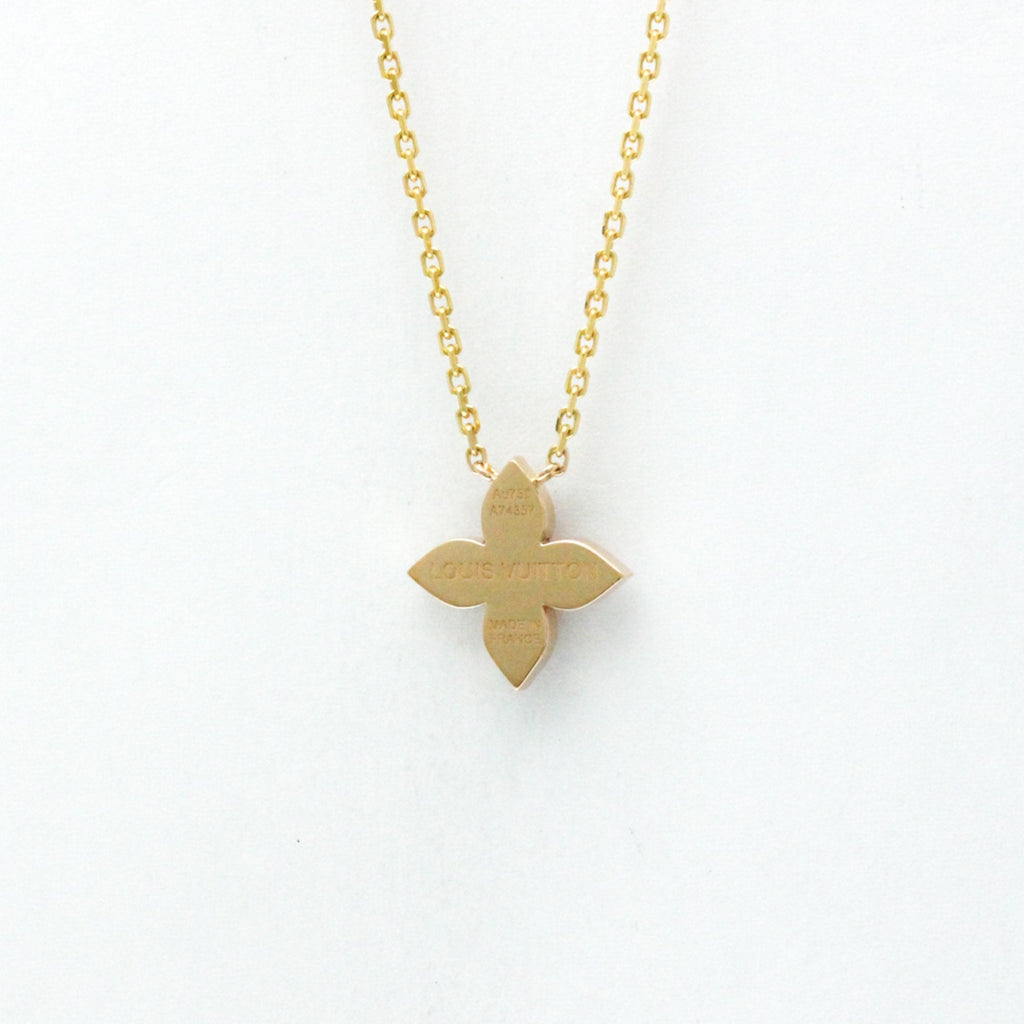 Star Blossom Pendant Necklace 18K Rose Gold with Diamond