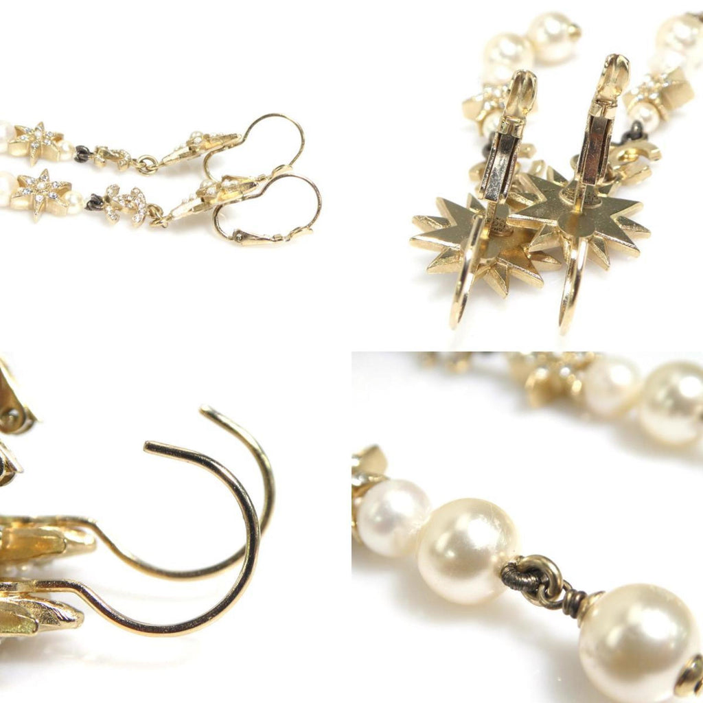 CC Logo Earrings Gold-Tone Metal Gold-Tone Metal