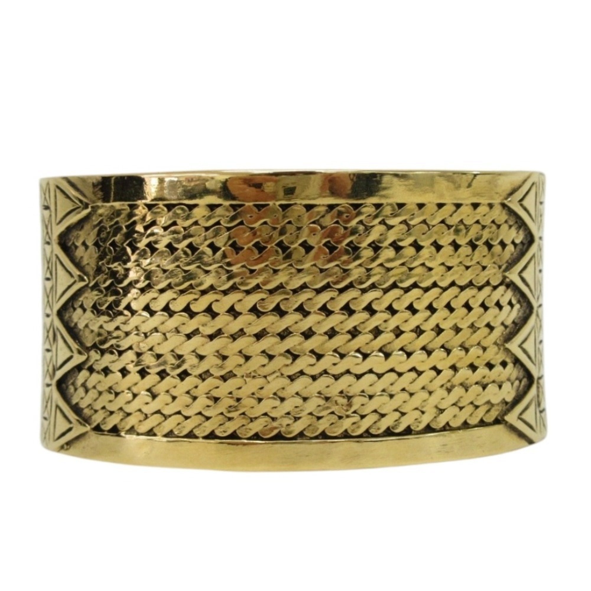 Vintage Native American Motif Bracelet Metal