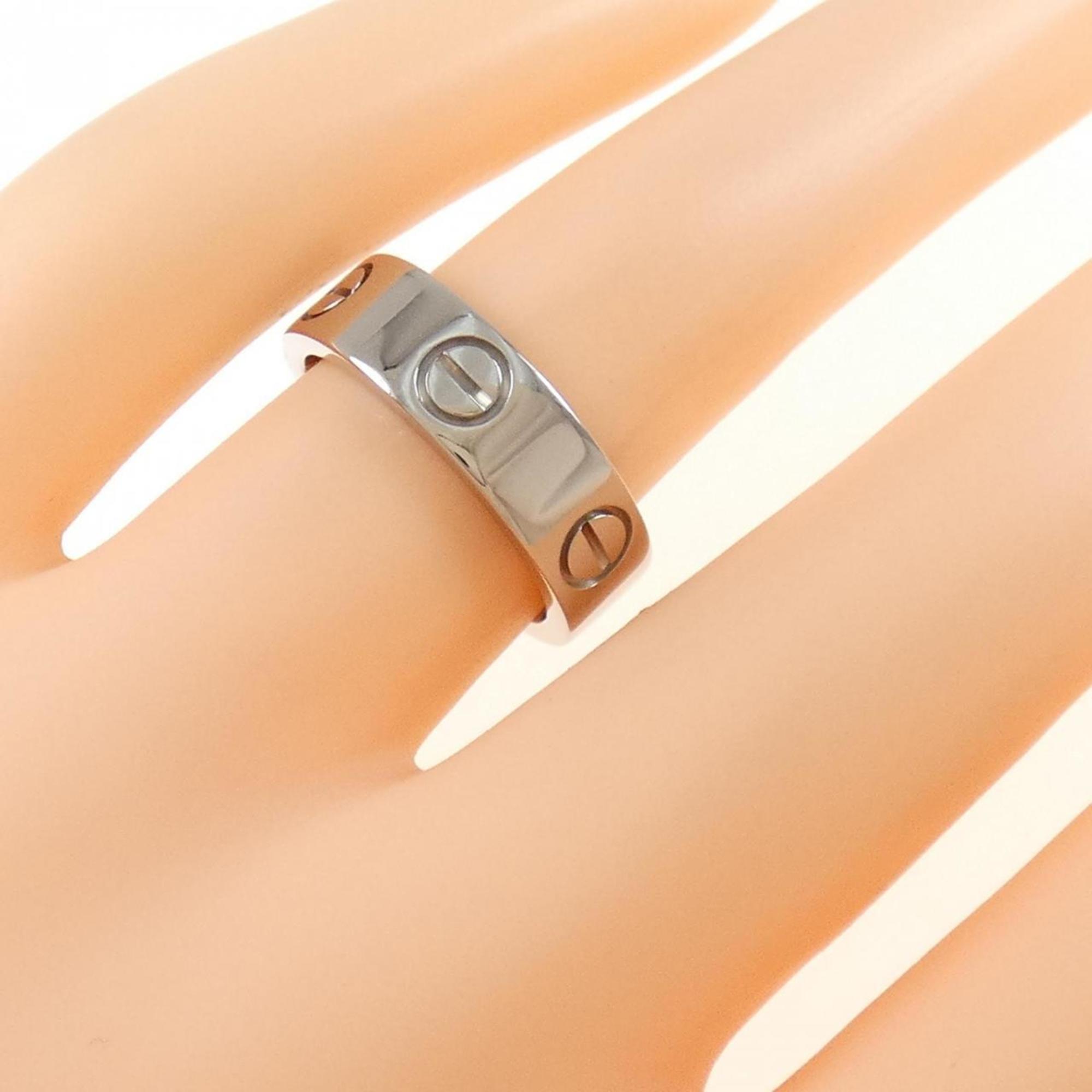 Love Ring 18K White Gold