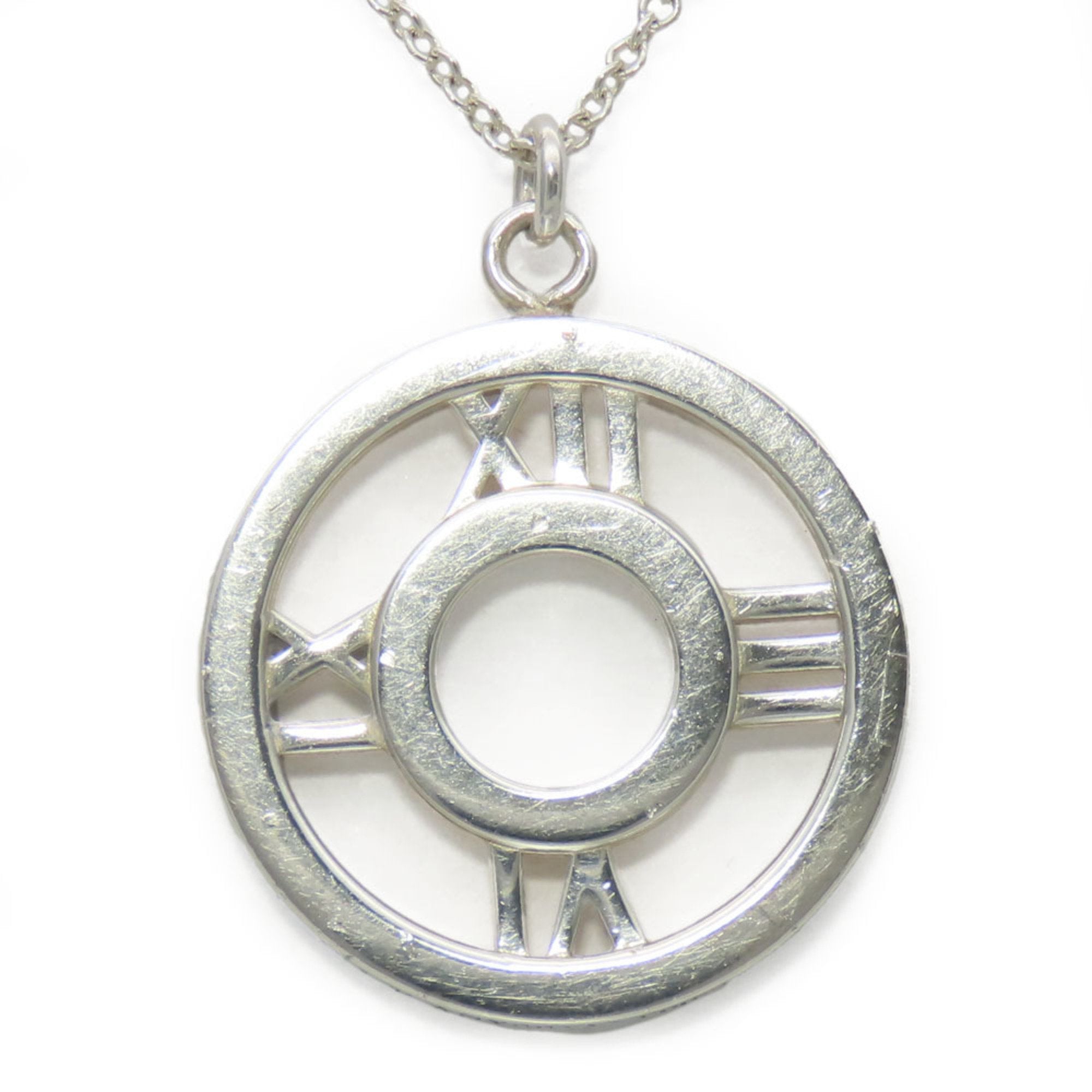 Atlas Pendant Necklace Sterling Silver