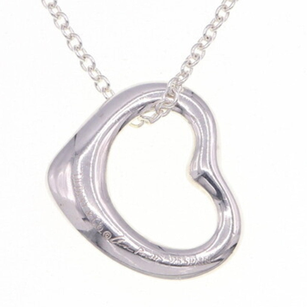 Elsa Peretti Pendant Necklace Sterling Silver 1.9mm